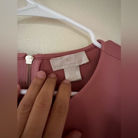 Rachel Parcell bow shoulder puff sleeve dress - Picture 8 of 8